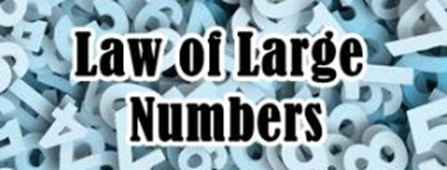 Law of Large Numbers Graphic