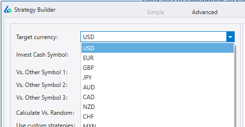 Forex Trading Account Currency Settings